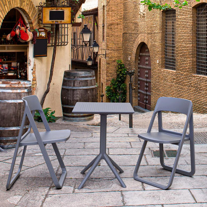 Dream Folding Outdoor Chair Dark Gray