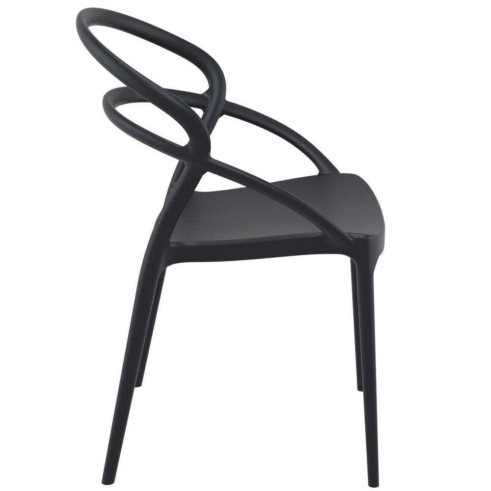 Pia Dining Chair Black, Set of 2