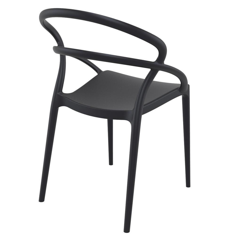 Pia Dining Chair Black, Set of 2