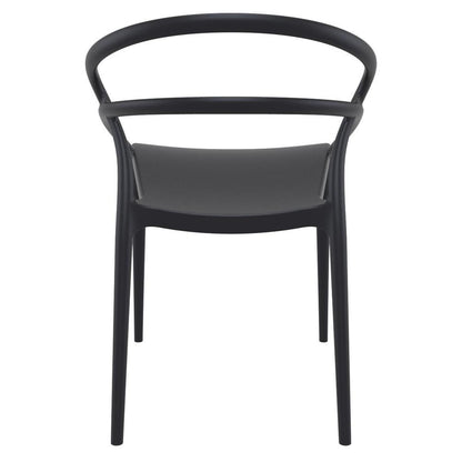 Pia Dining Chair Black, Set of 2