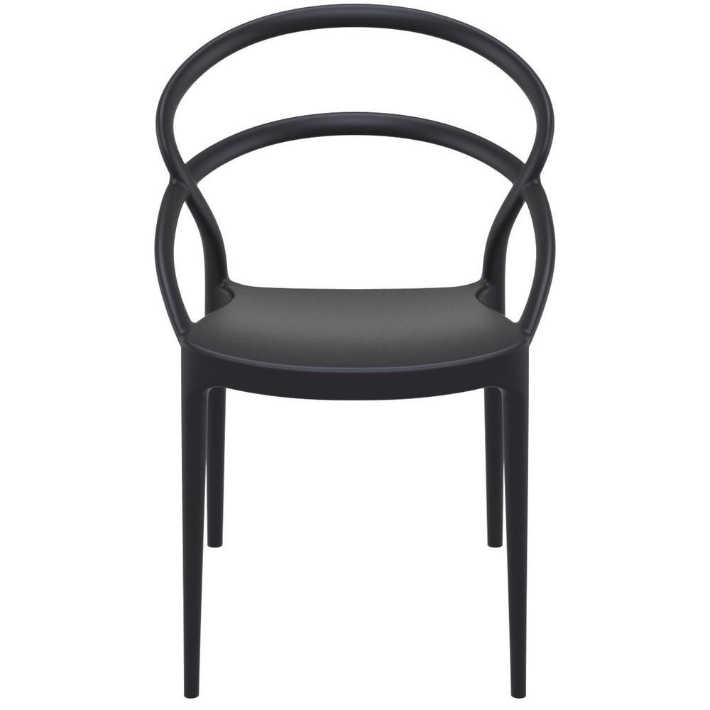 Pia Dining Chair Black, Set of 2