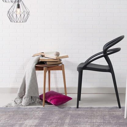 Pia Dining Chair Black, Set of 2
