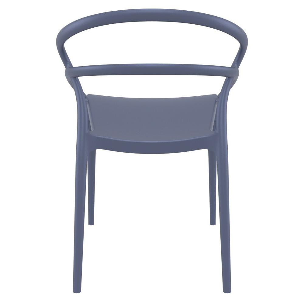 Pia Dining Chair Dark Gray, Set of 2
