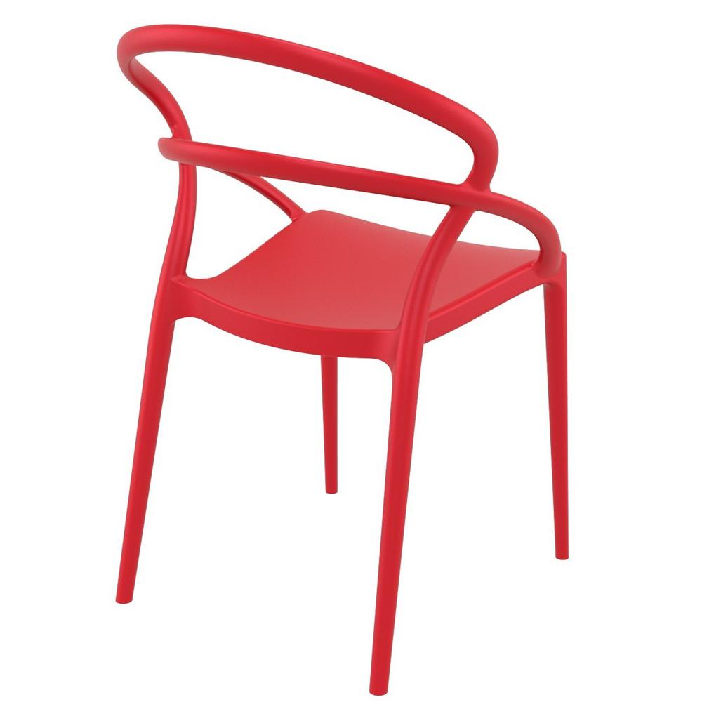 Pia Dining Chair Red, Set of 2