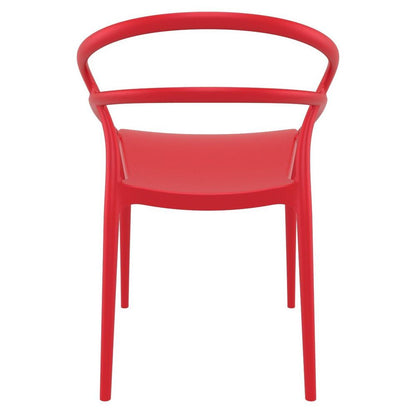 Pia Dining Chair Red, Set of 2