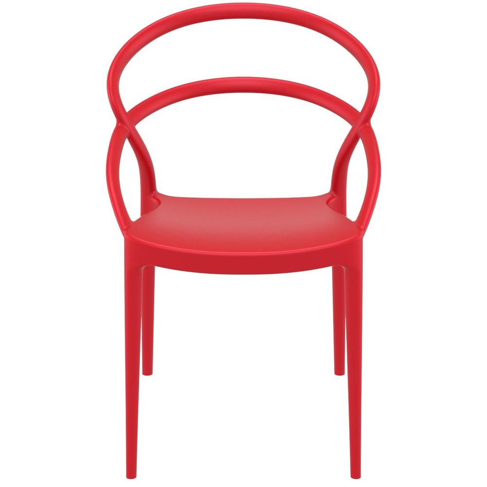 Pia Dining Chair Red, Set of 2