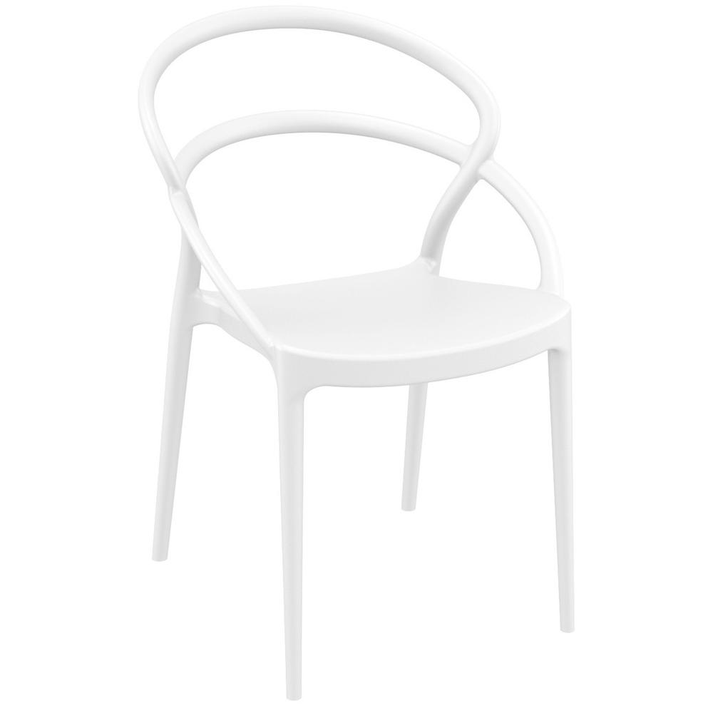 Pia Dining Chair White, Set of 2