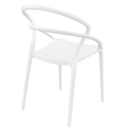 Pia Dining Chair White, Set of 2