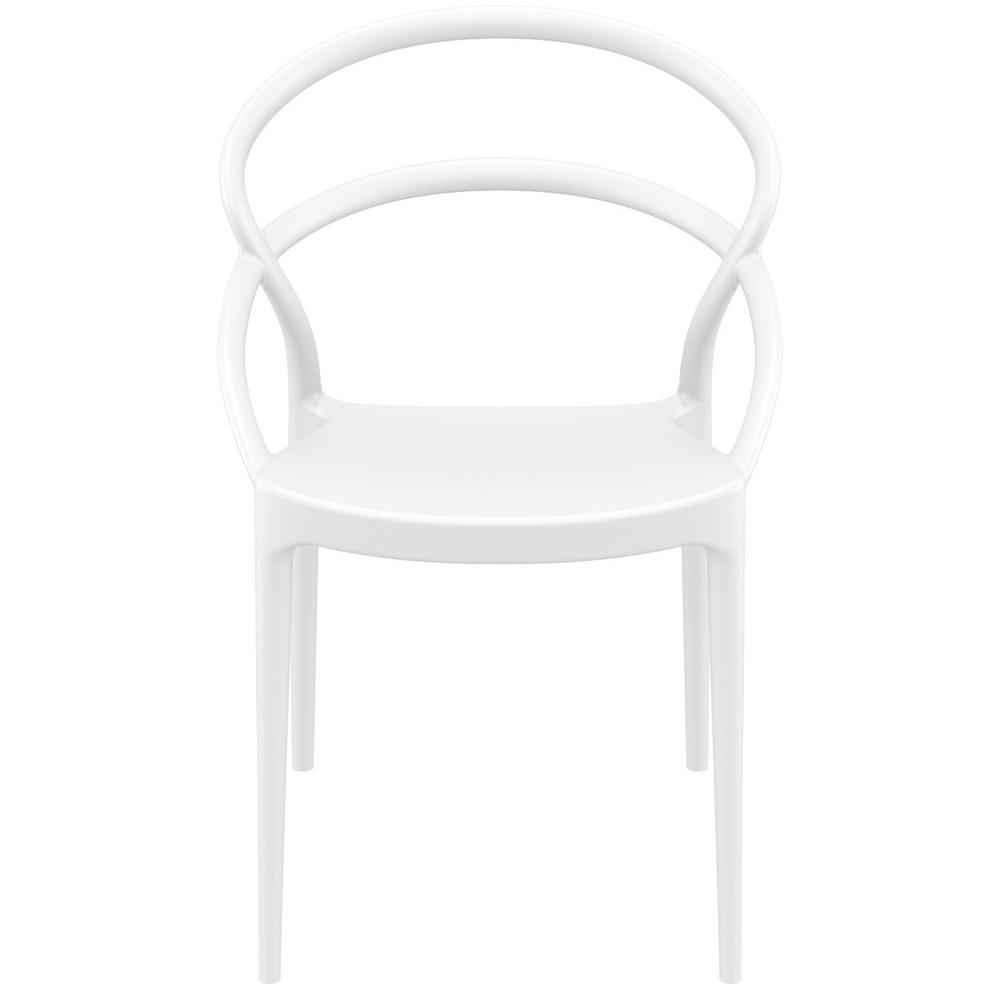 Pia Dining Chair White, Set of 2
