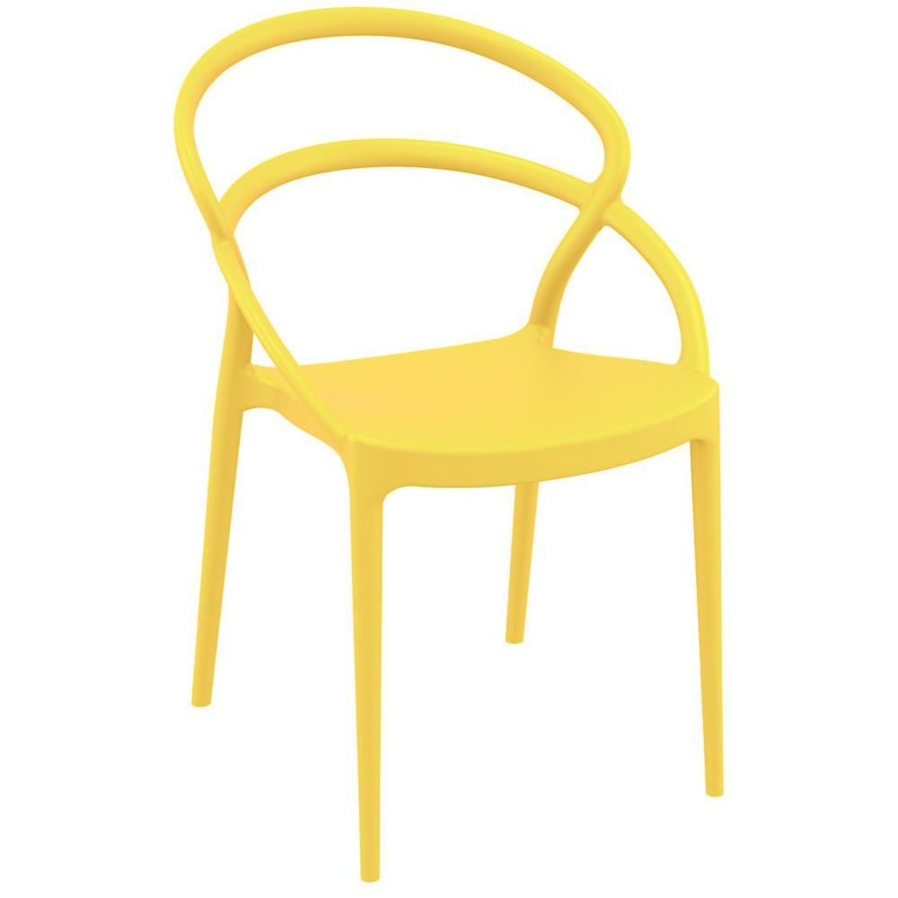Pia Dining Chair Yellow, Set of 2