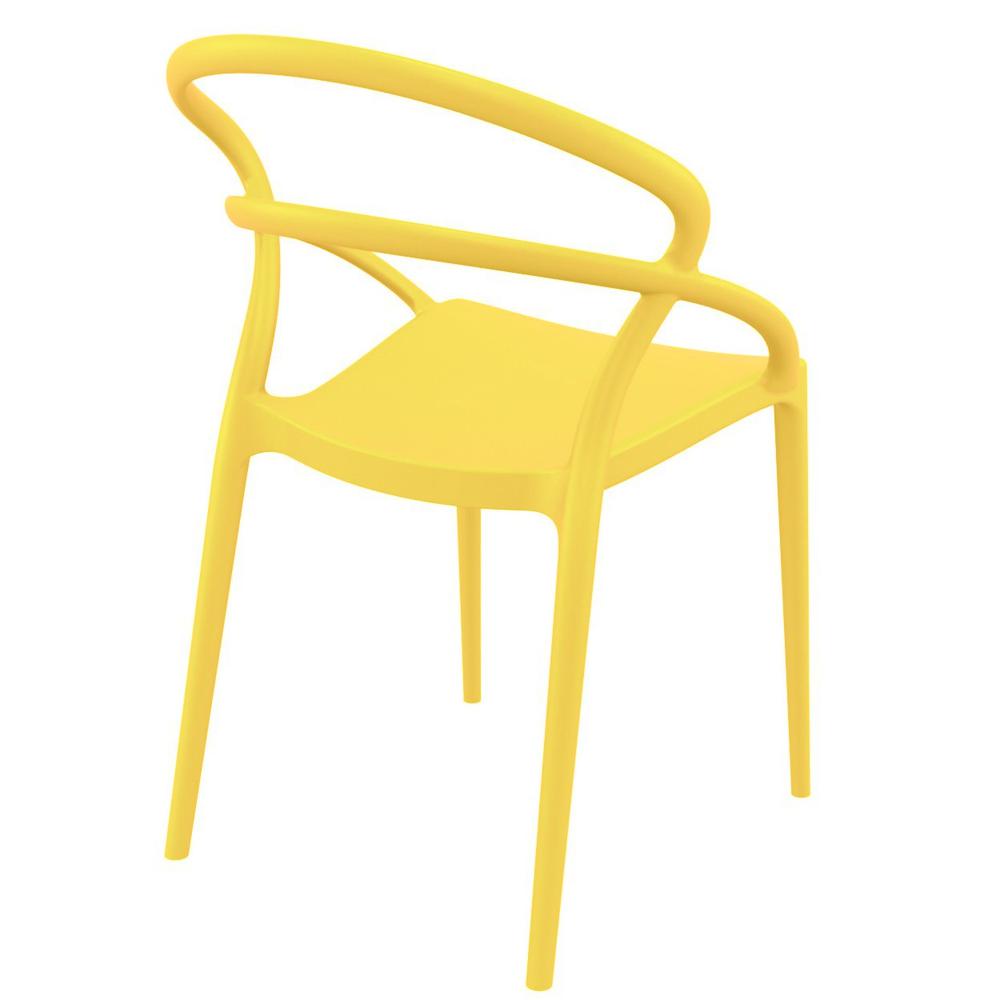Pia Dining Chair Yellow, Set of 2