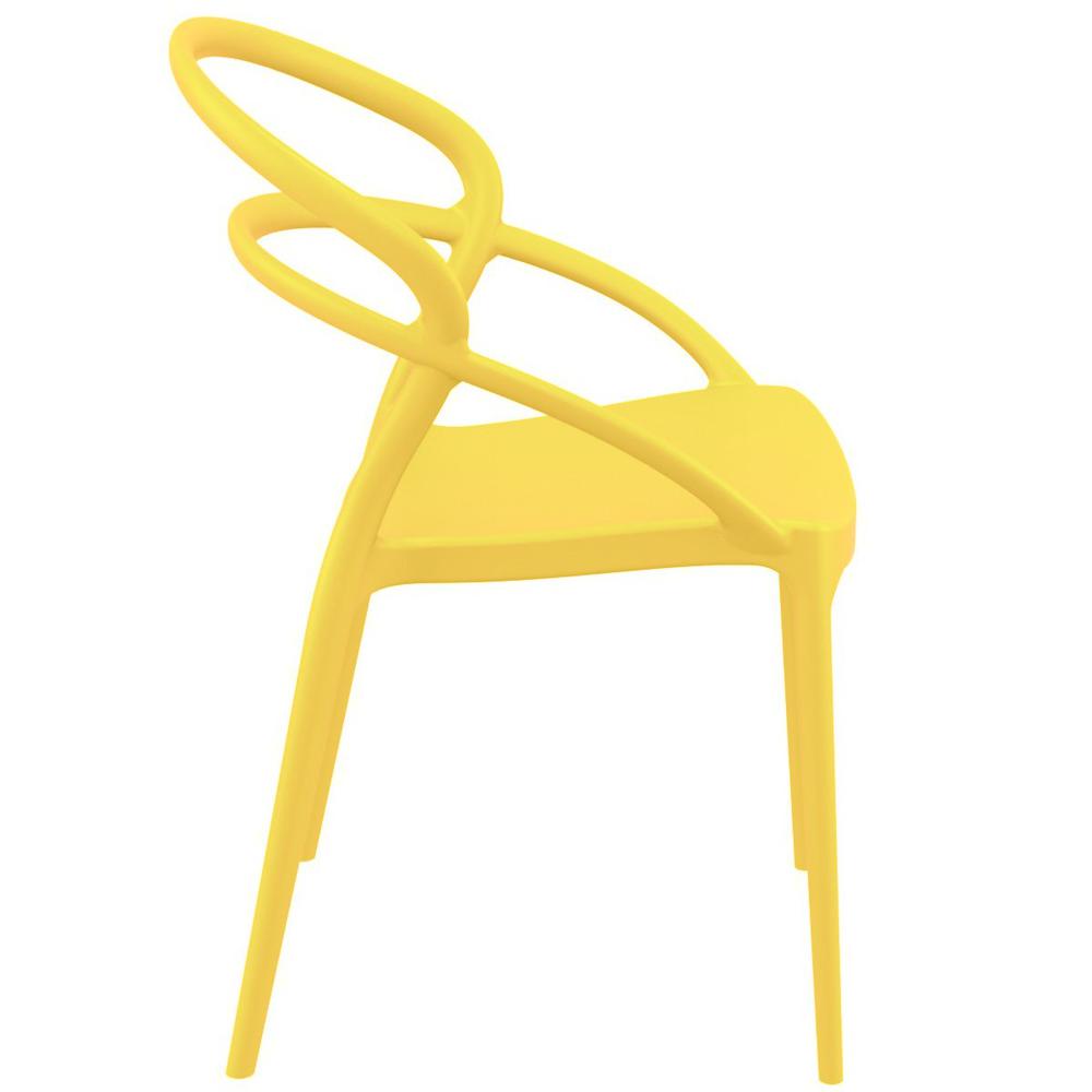 Pia Dining Chair Yellow, Set of 2