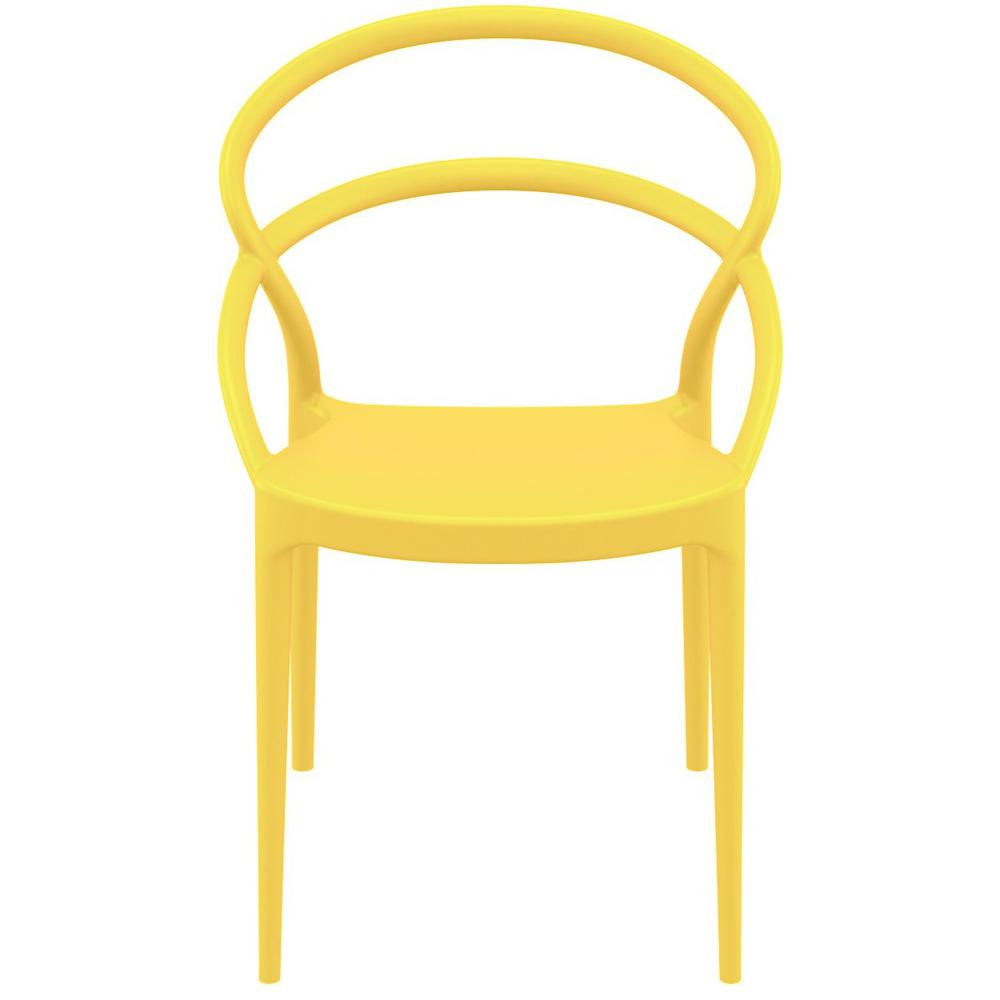 Pia Dining Chair Yellow, Set of 2