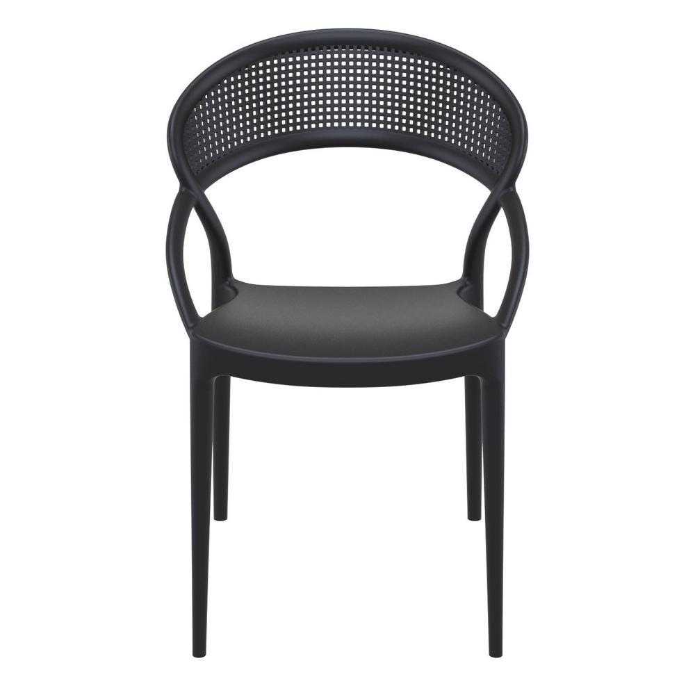Sunset Dining Chair Black, Set of 2
