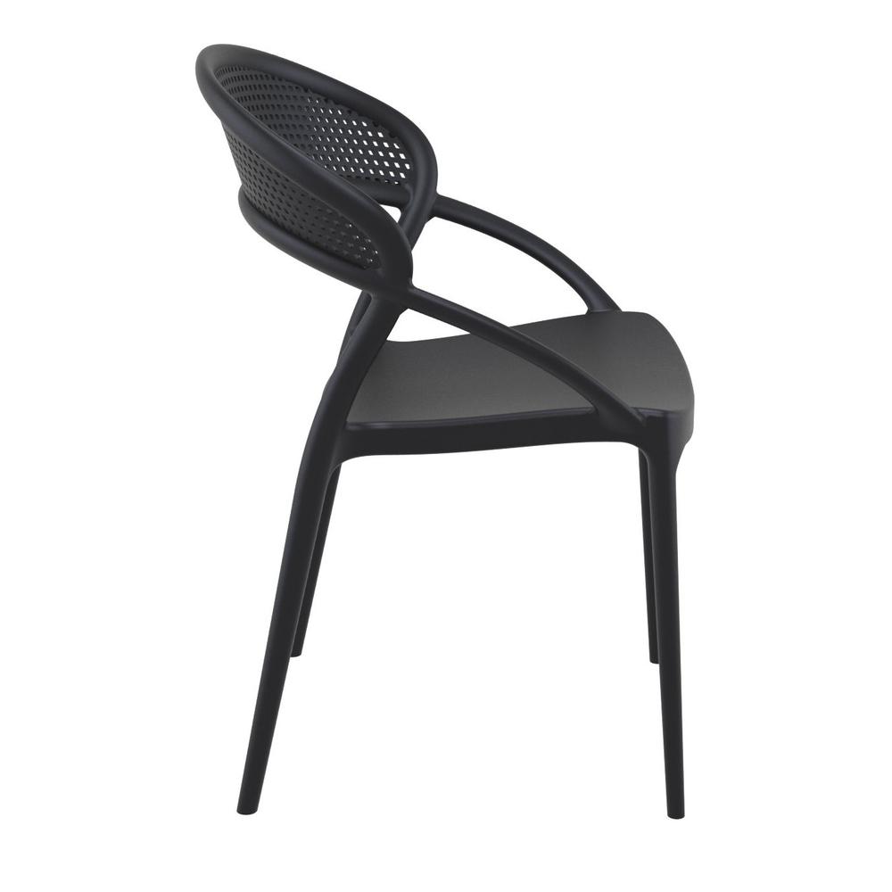 Sunset Dining Chair Black, Set of 2