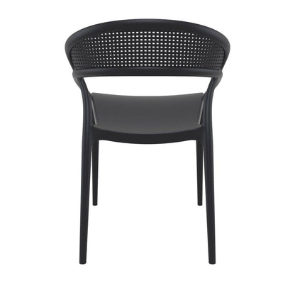 Sunset Dining Chair Black, Set of 2