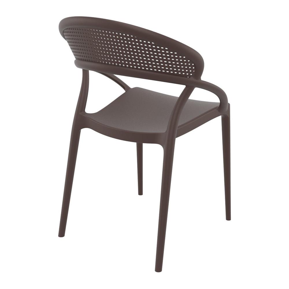 Sunset Dining Chair Brown, Set of 2