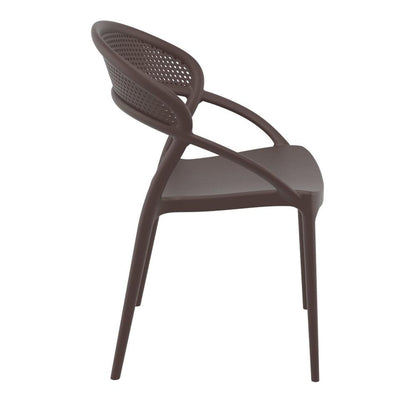 Sunset Dining Chair Brown, Set of 2