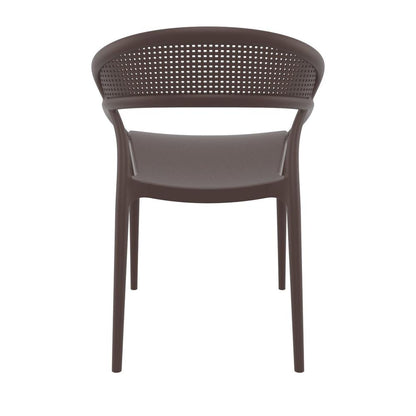 Sunset Dining Chair Brown, Set of 2
