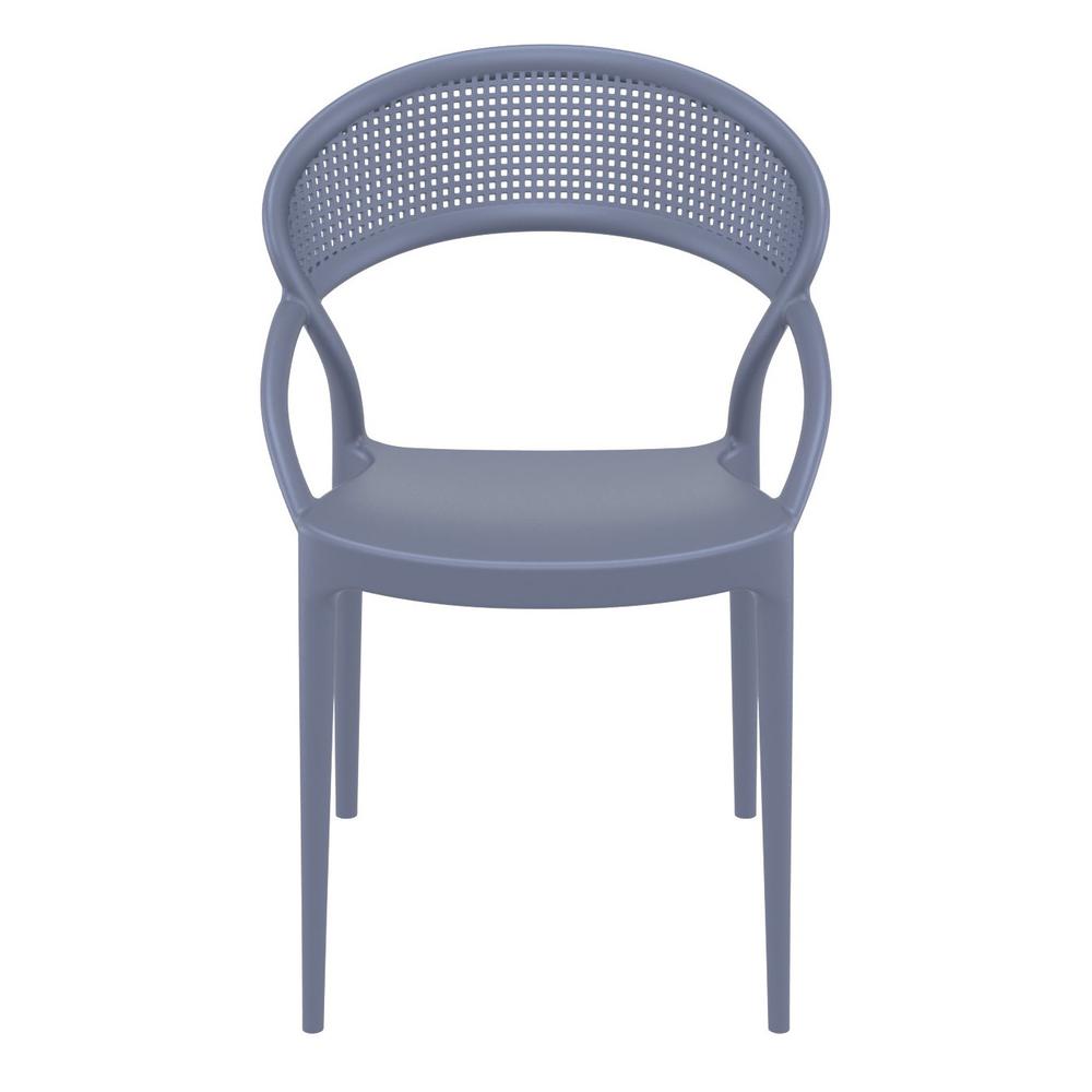 Sunset Dining Chair Dark Gray, Set of 2