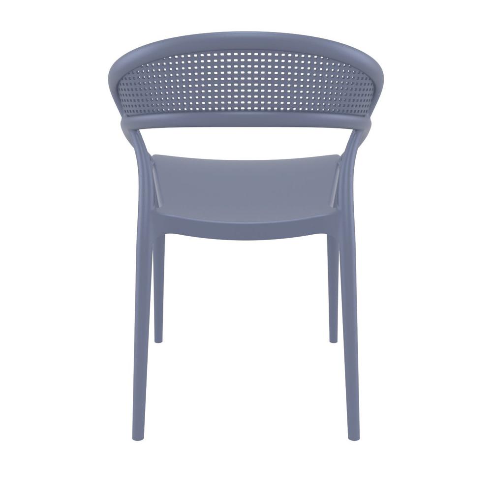 Sunset Dining Chair Dark Gray, Set of 2