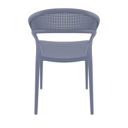 Sunset Dining Chair Dark Gray, Set of 2