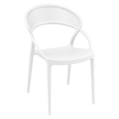 Sunset Dining Chair White, Set of 2
