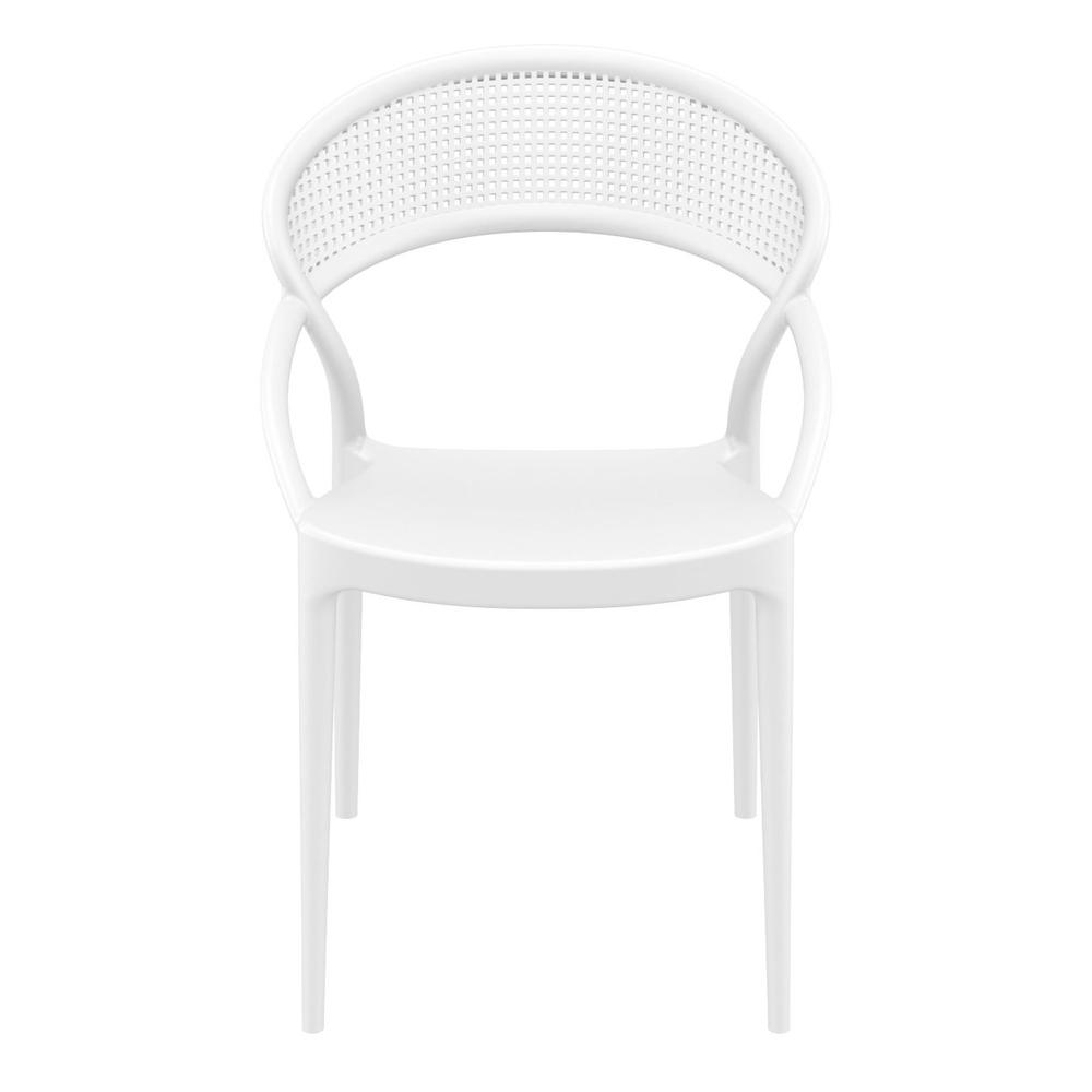 Sunset Dining Chair White, Set of 2