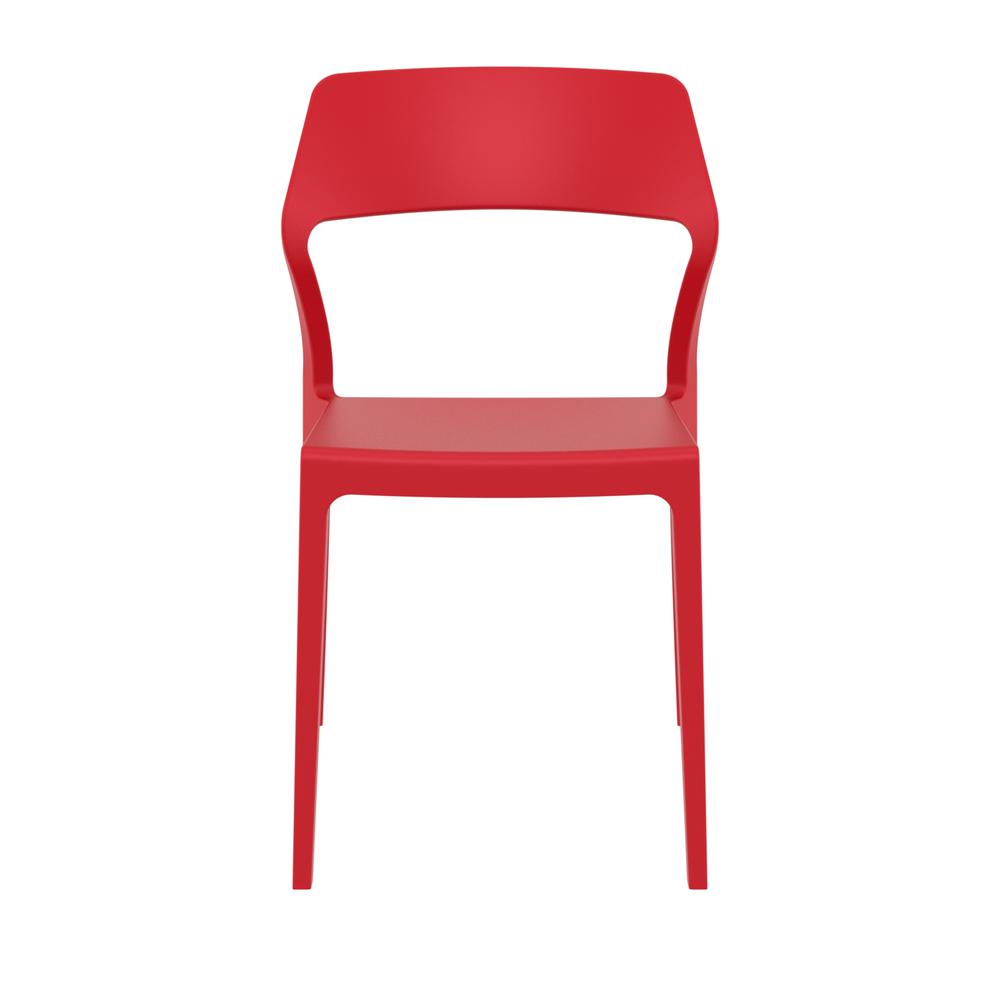 Snow Dining Chair Red, Set of 2
