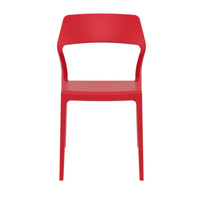 Snow Dining Chair Red, Set of 2