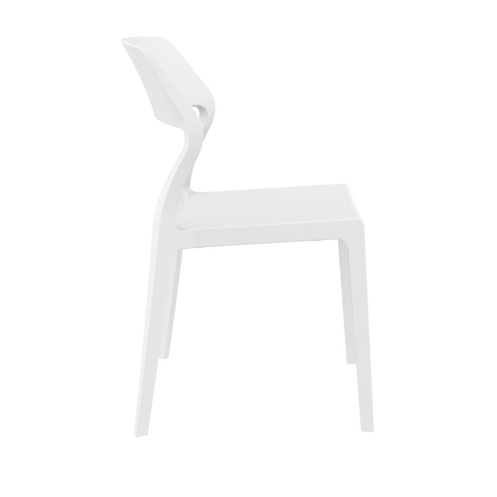 Snow Dining Chair White, Set of 2