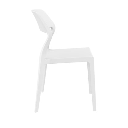 Snow Dining Chair White, Set of 2