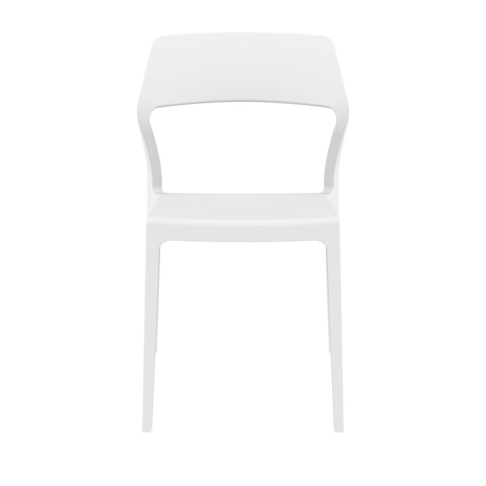 Snow Dining Chair White, Set of 2