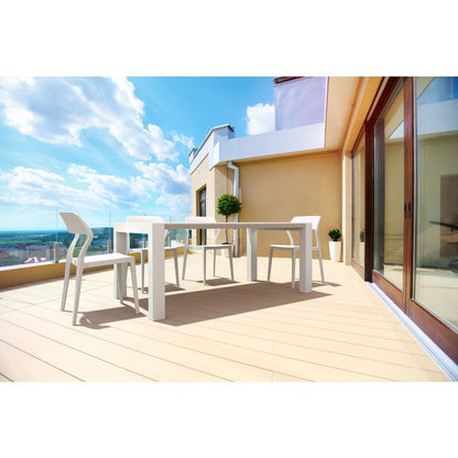 Snow Dining Chair White, Set of 2