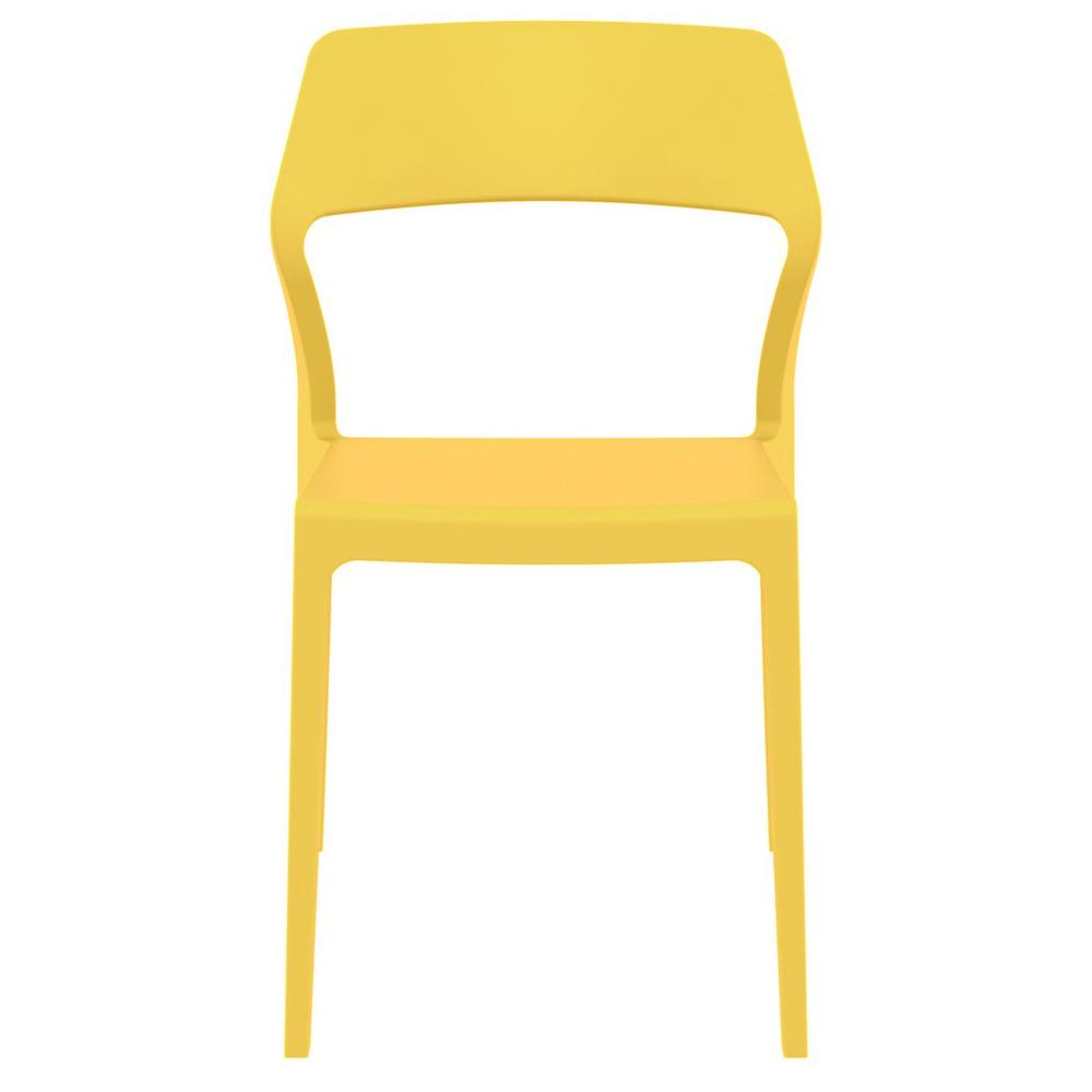 Snow Dining Chair Yellow, Set of 2