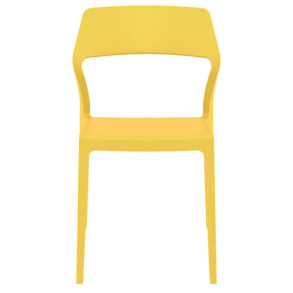 Snow Dining Chair Yellow, Set of 2