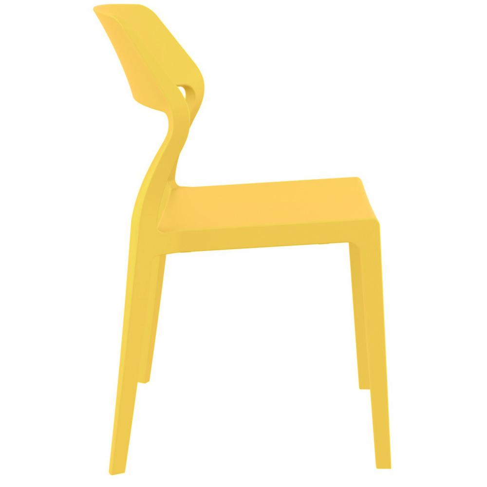 Snow Dining Chair Yellow, Set of 2