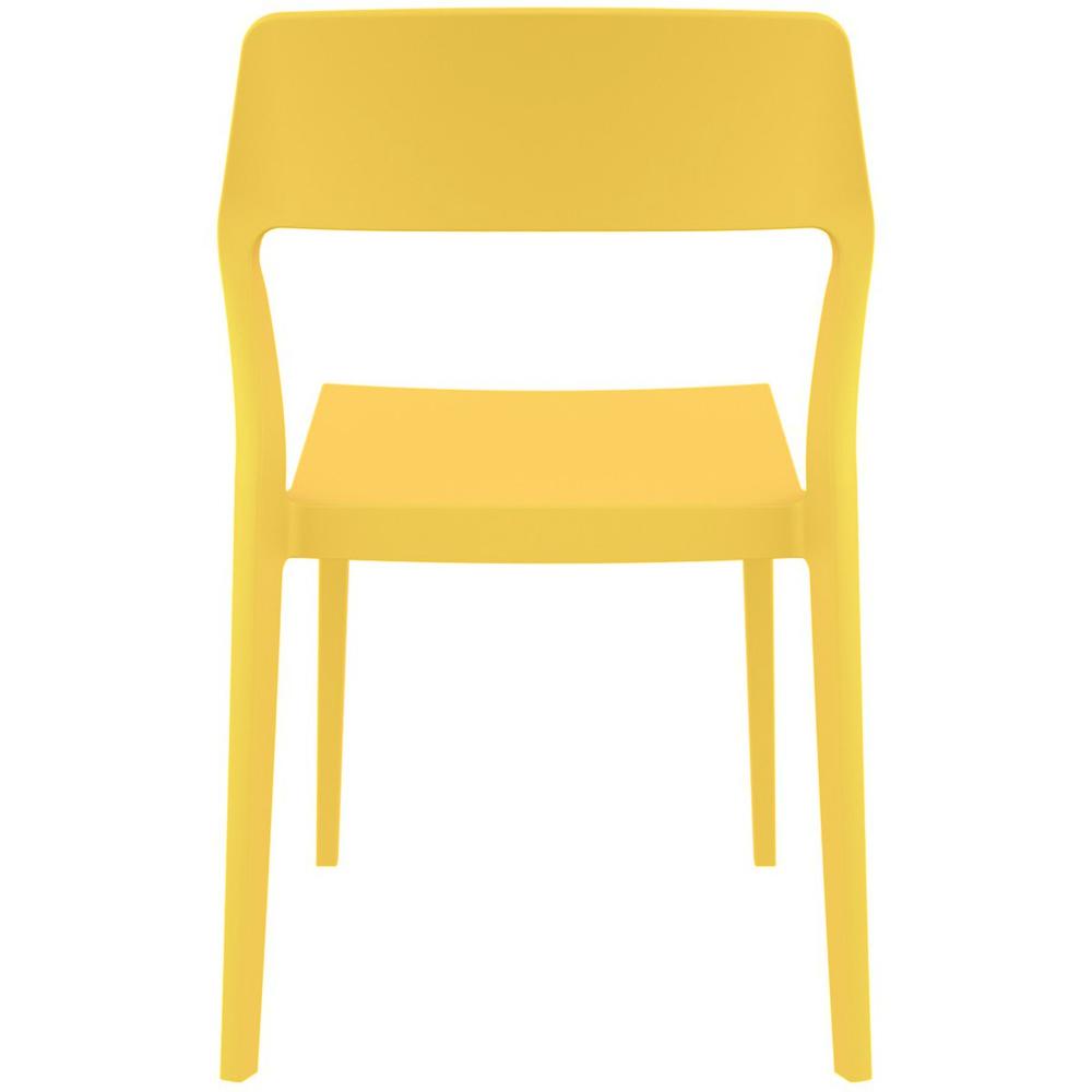 Snow Dining Chair Yellow, Set of 2