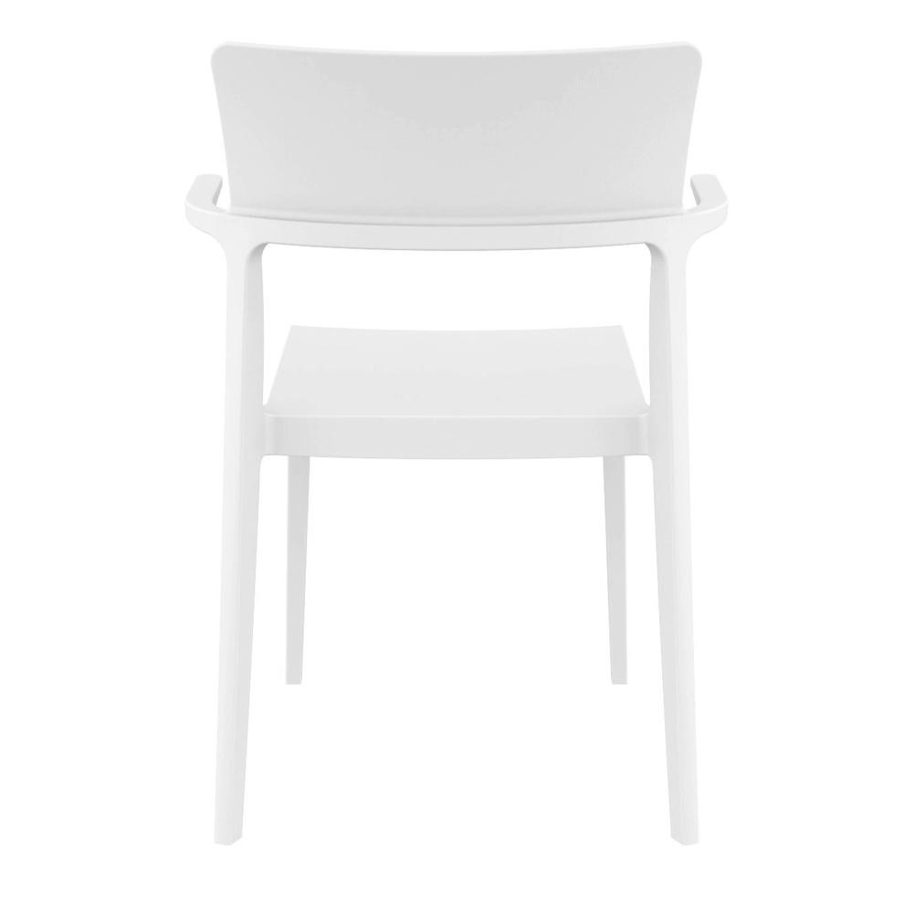 Plus Arm Chair White, Set of 2