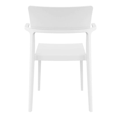 Plus Arm Chair White, Set of 2