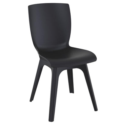 Mio PP Modern Chair Black, Set of 2