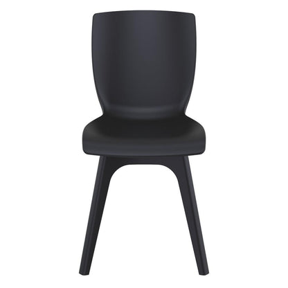 Mio PP Modern Chair Black, Set of 2
