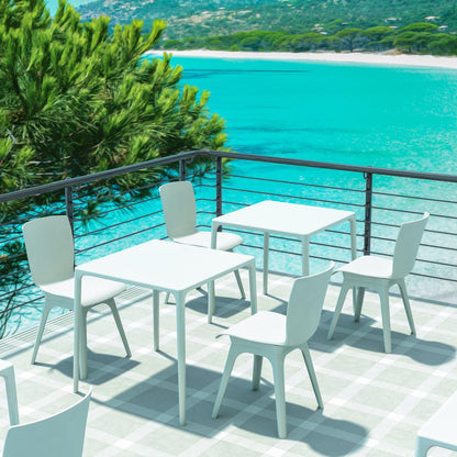 Mio PP Modern Chair White, Set of 2