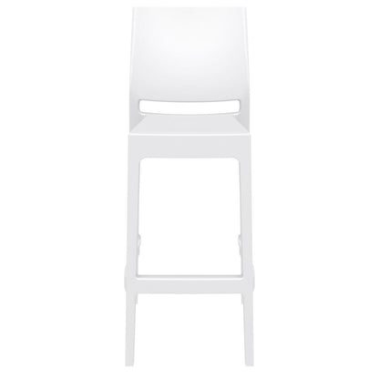 Maya Resin Counter Stool White, Set of 2