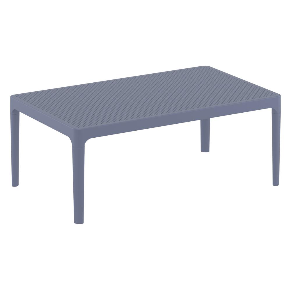 Sky Lounge Set 3 Piece Dark Gray