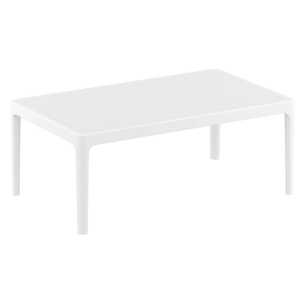 Sky Lounge Set 3 Piece White