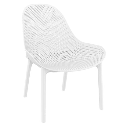 Sky Lounge Set 3 Piece White
