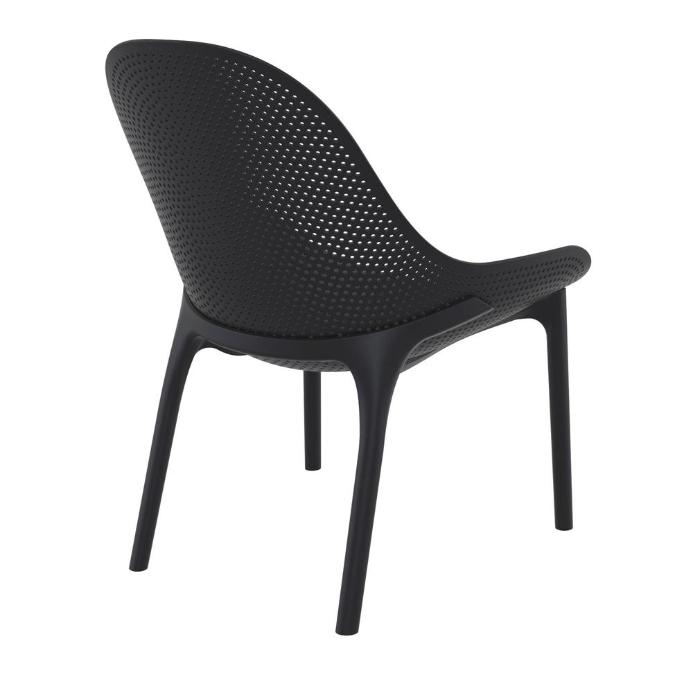 Lounge Chair, Set Of 2, Black, Belen Kox