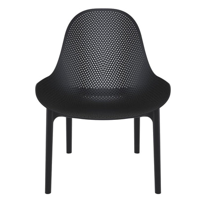 Lounge Chair, Set Of 2, Black, Belen Kox