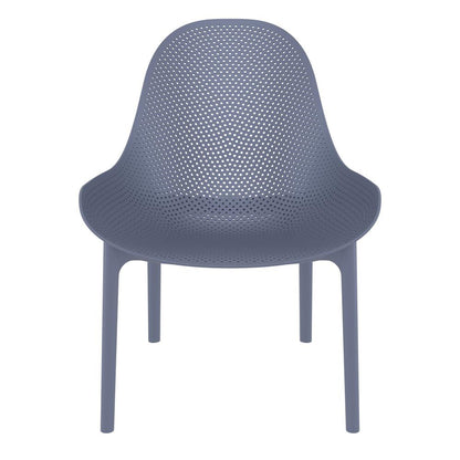 Sky Lounge Chair Dark Gray, set of 2